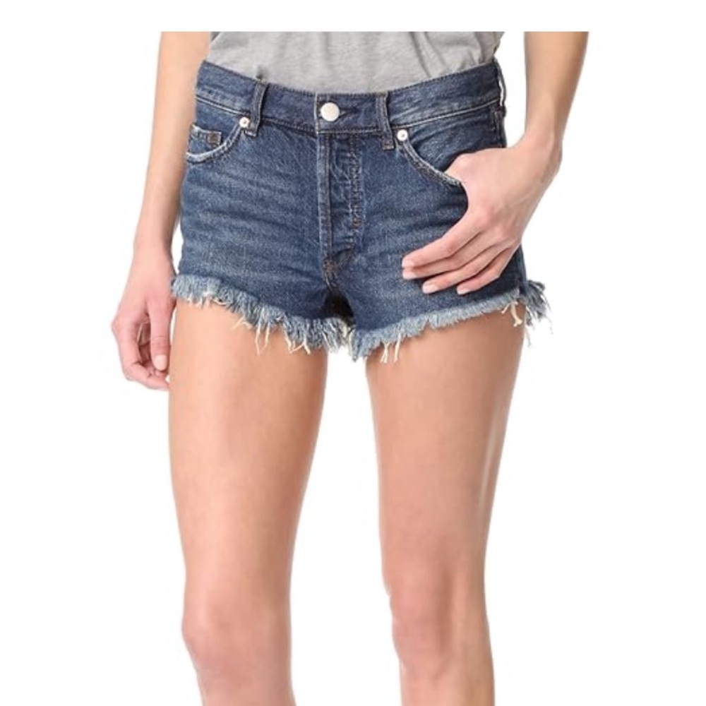Free People Size 26 Denim Jean Shorts